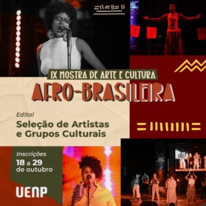 Leia mais sobre o artigo Edital: Mostra de Arte e Cultura Afro-brasileira